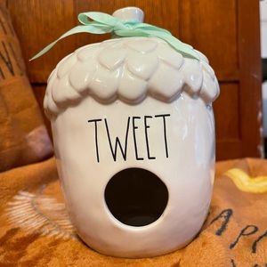 Rae Dunn Tweet Bird Feeder